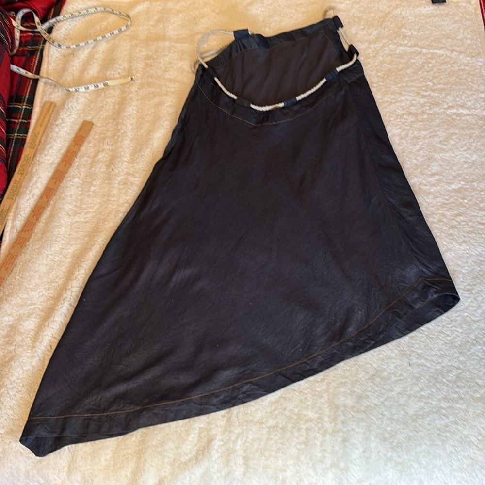 Let Me Be denim Asymmetrical Dress, women’s size XL NWT - Picture 16 of 16